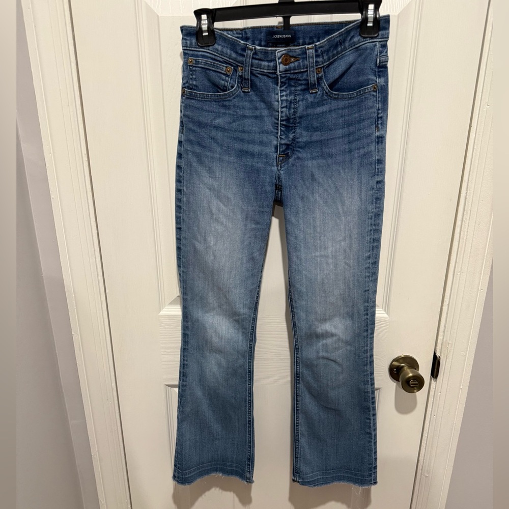 J. Crew Light Blue Flare Jeans